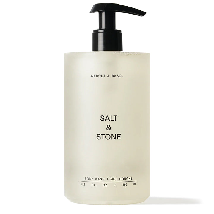 Salt & Stone Gel de ducha - Neroli y Albahaca