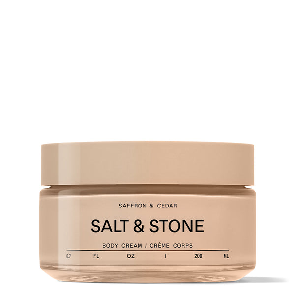 Salt & Stone Body Cream Saffron & Cedar