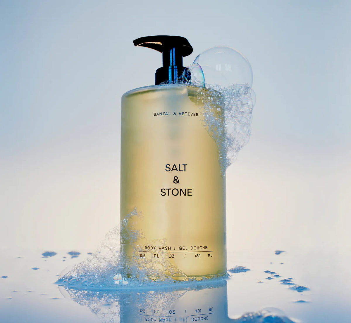 Salt & Stone Body Wash - Santal & Vetiver ambiente