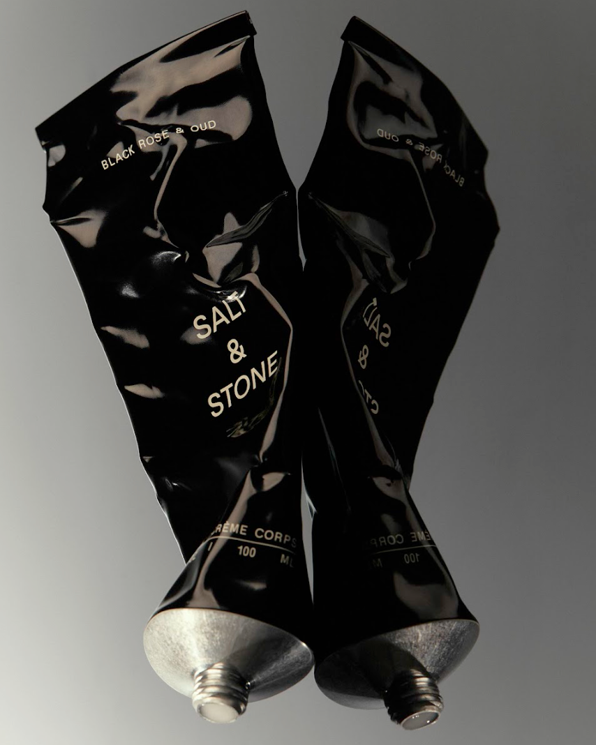 Salt & Stone Hand Cream - Black Rose & Oud 60ml ambiente 1
