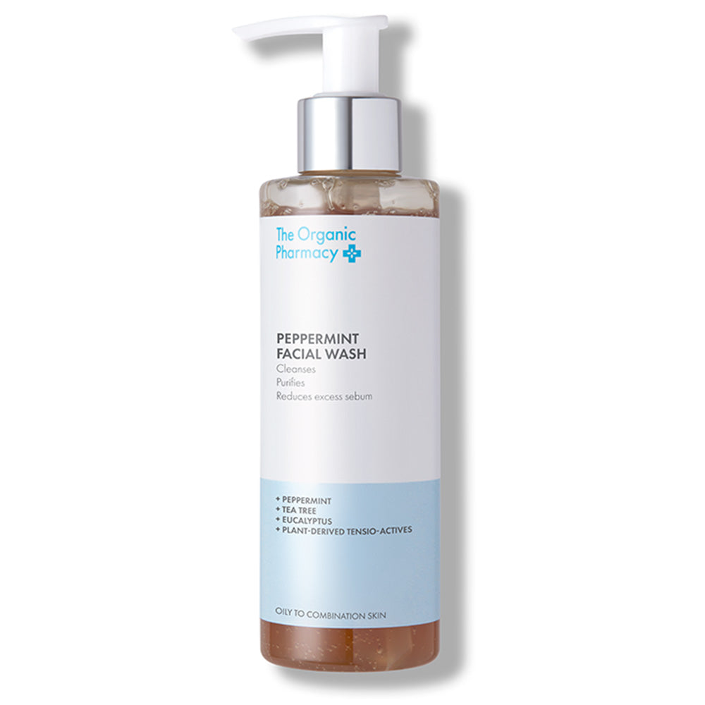 The Organic Pharmacy Gel limpiador facial de menta 200 ml