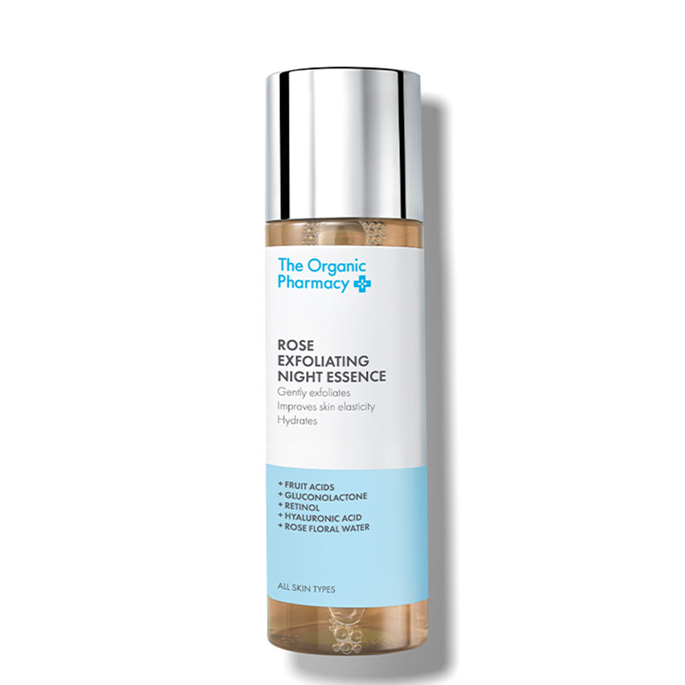 The Organic Pharmacy Esencia Exfoliante de Noche con Rosa 150ml