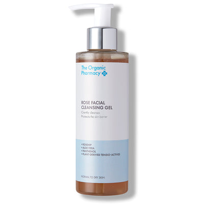 Image of product Gel limpiador facial de rosa 200ml