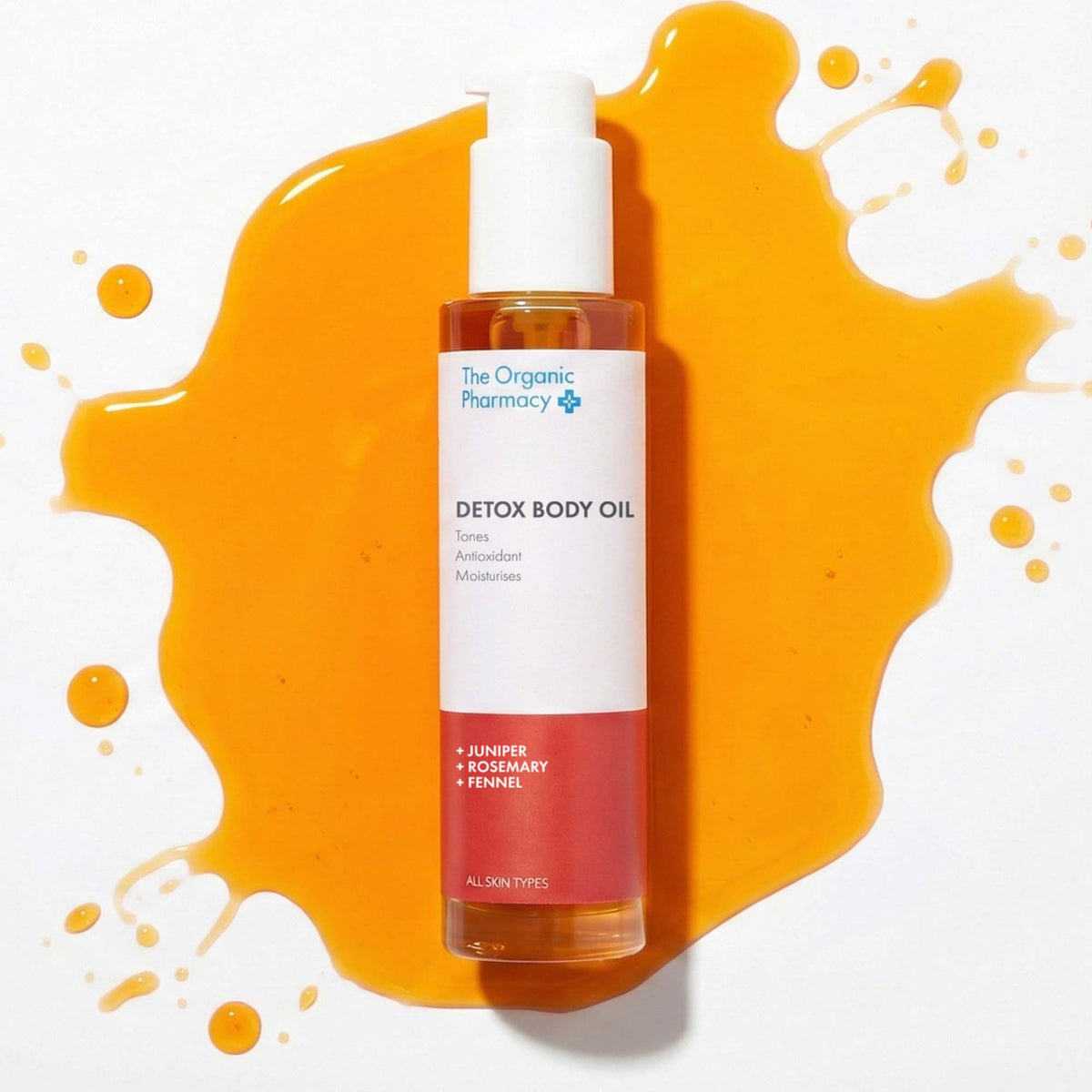The Organic Pharmacy Detox Body Oil textura