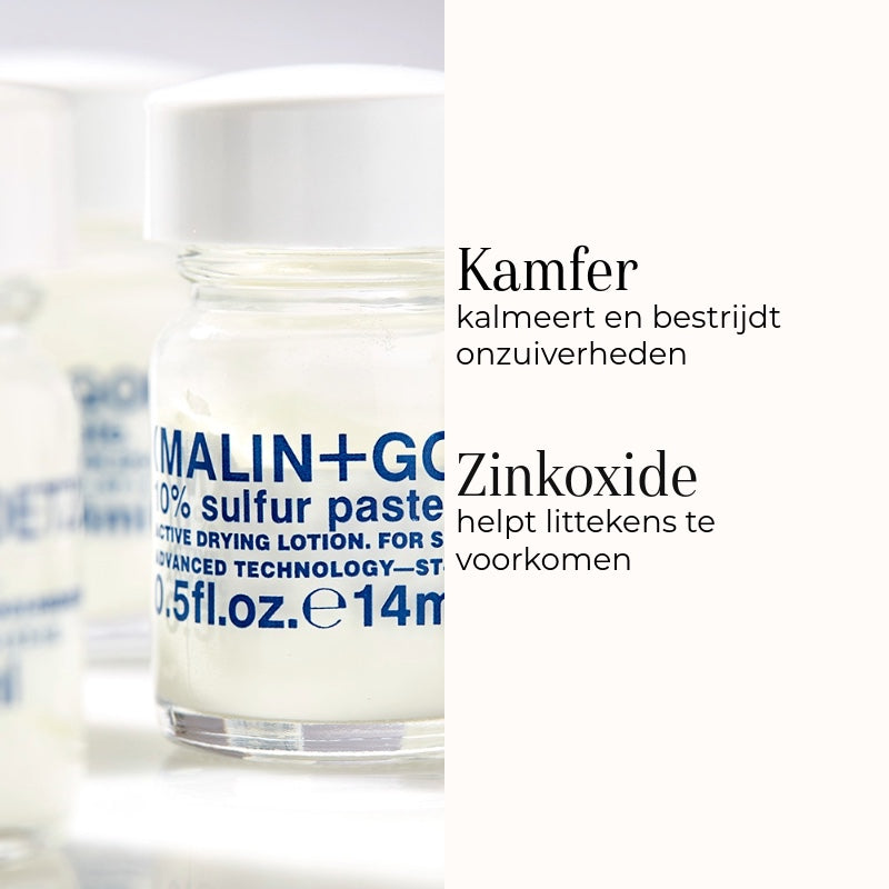 10% Sulfur Paste 14ml ingredientes