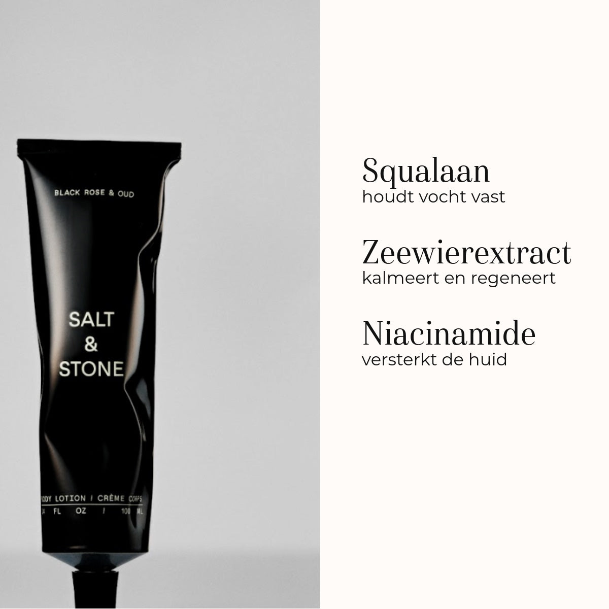 Hand Cream - Black Rose & Oud 60ml ingredientes