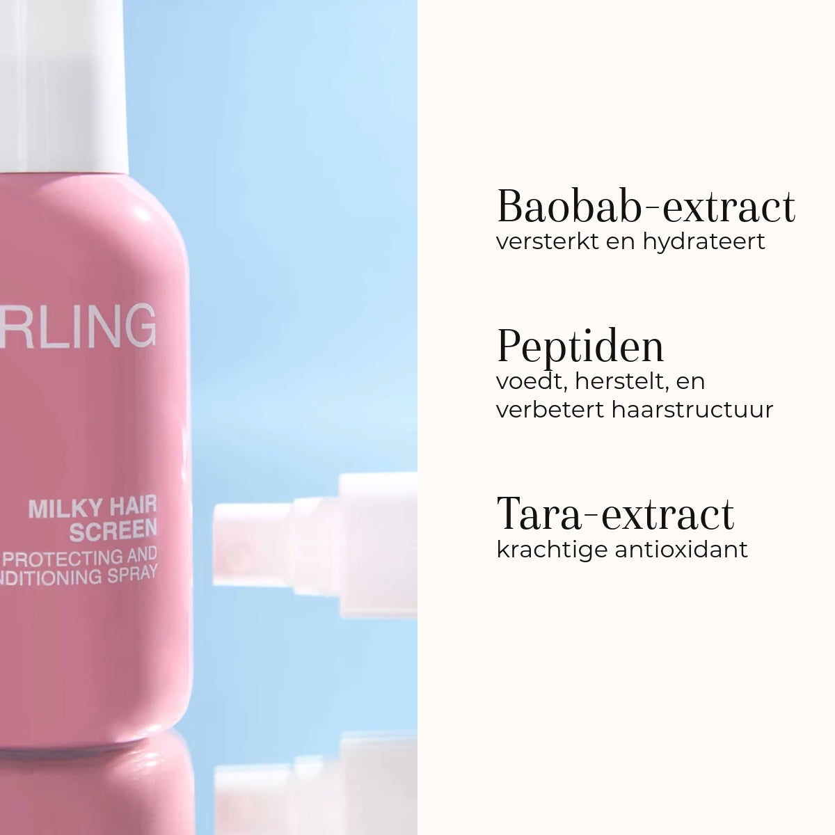 Milky Hair Screen 150ml ingredientes