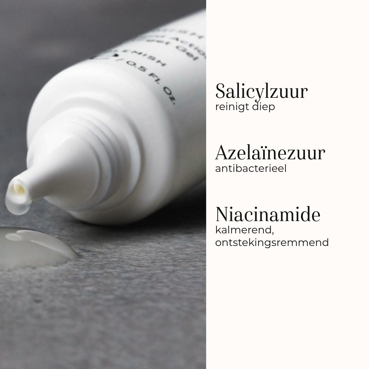 Medik8 Blemish SOS 15ml ingredientes ácido salicílico, ácido azelaico y niacinamida