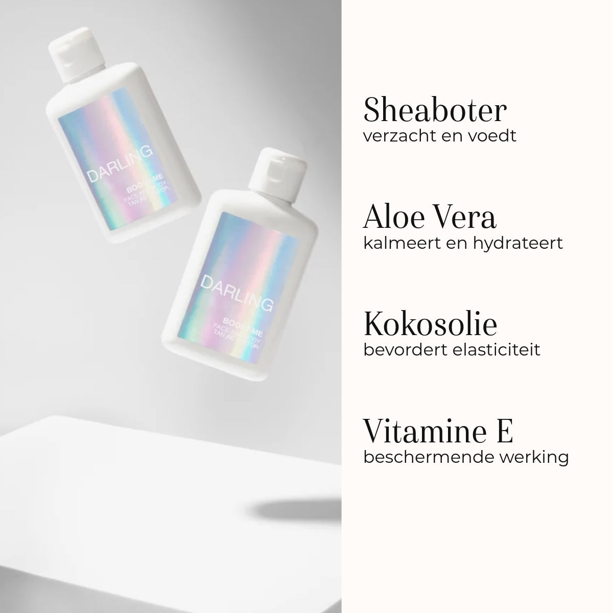 Boost-Me Tan Activator 150ml ingredientes
