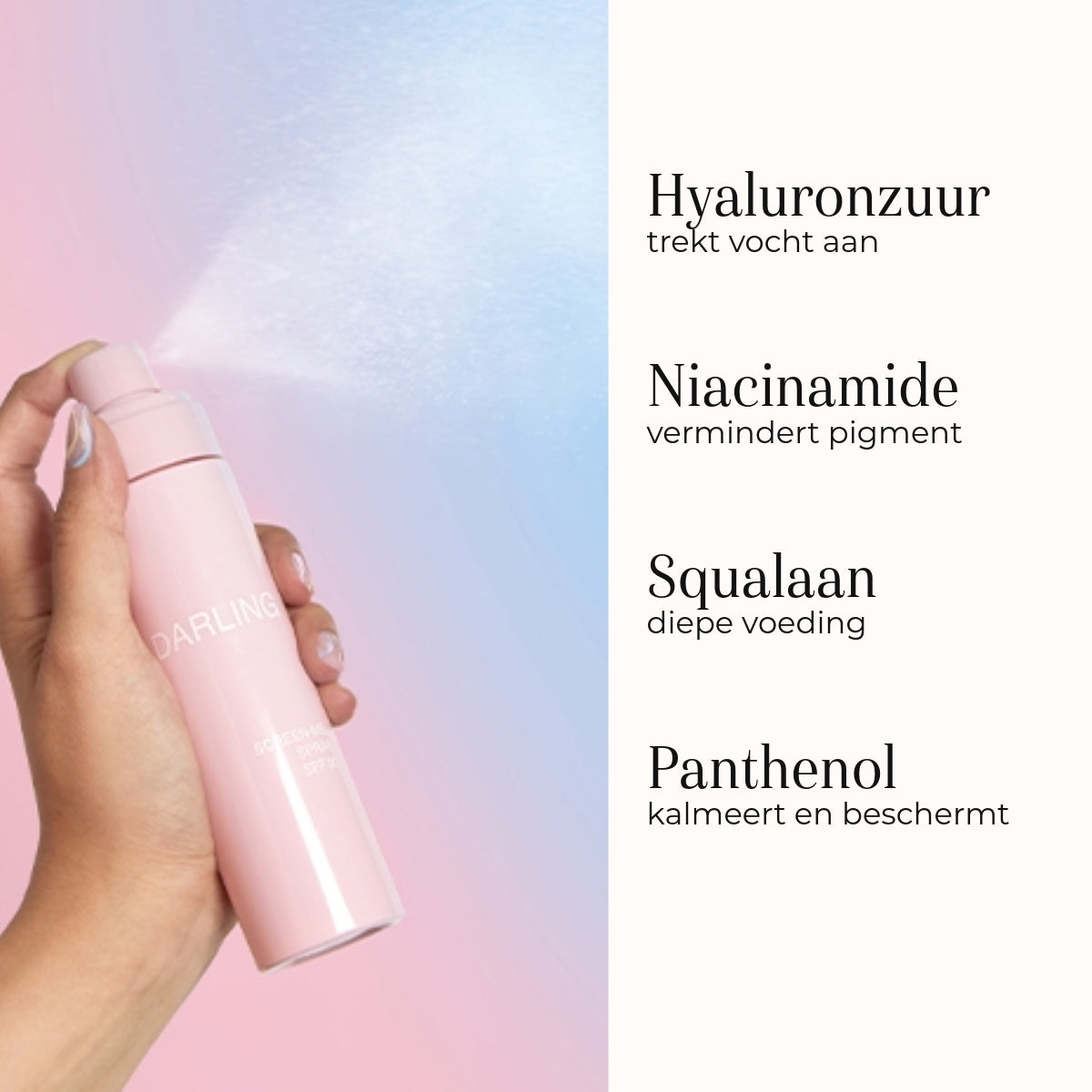 Screen-Me Spray SPF 30 150ml ingredientes