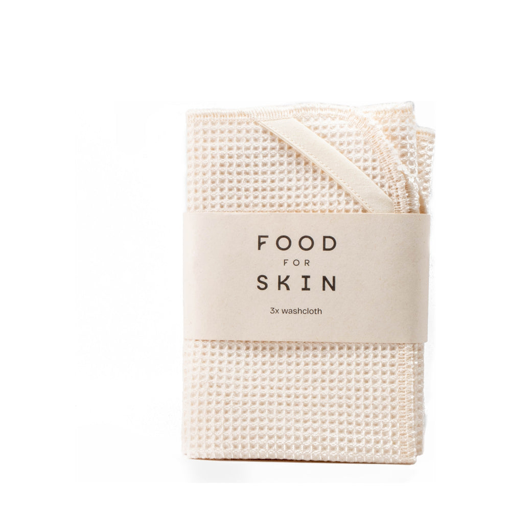 Food for Skin Toallitas lavables reutilizables 3 unidades