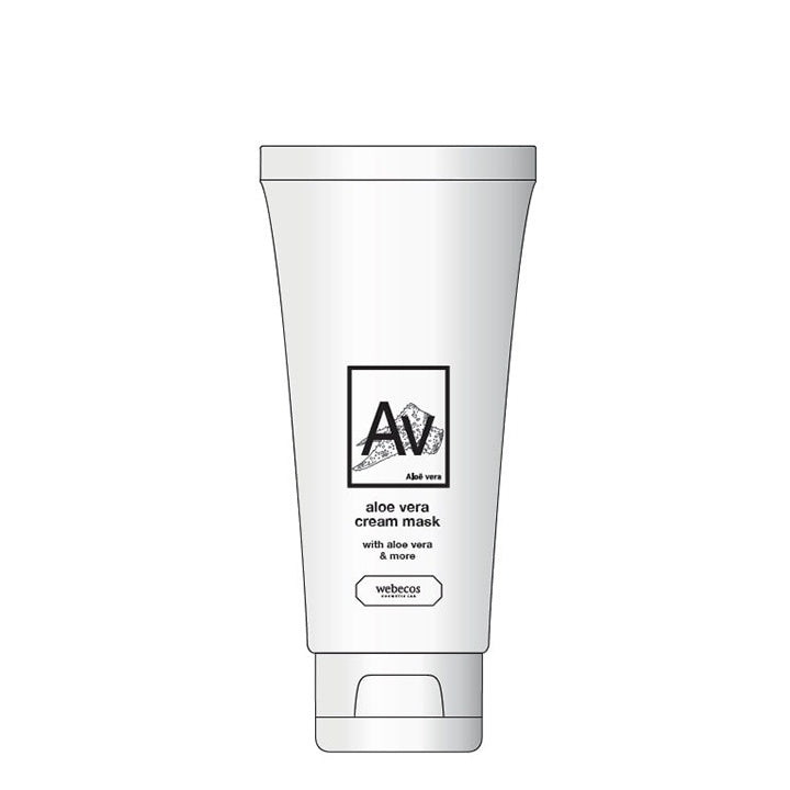 Webecos Mascarilla Crema de Aloe Vera 100ml