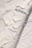 Alpha-H Balancing Cleanser tubo en la textura