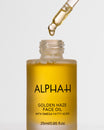 Alpha-H Golden Haze Face Oil frasco con pipeta