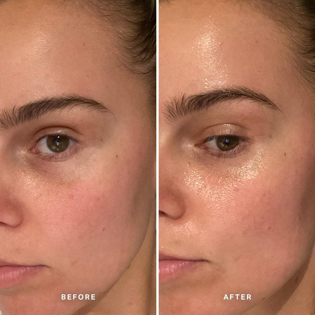 Alpha-H Midnight Reboot Serum antes y después resultado tres