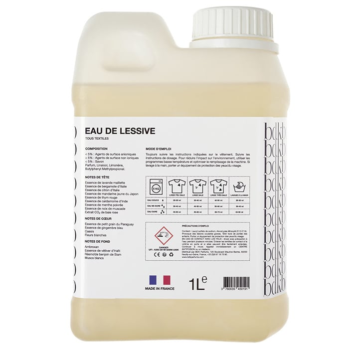 BDK Parfums Eau De Lessive White envase