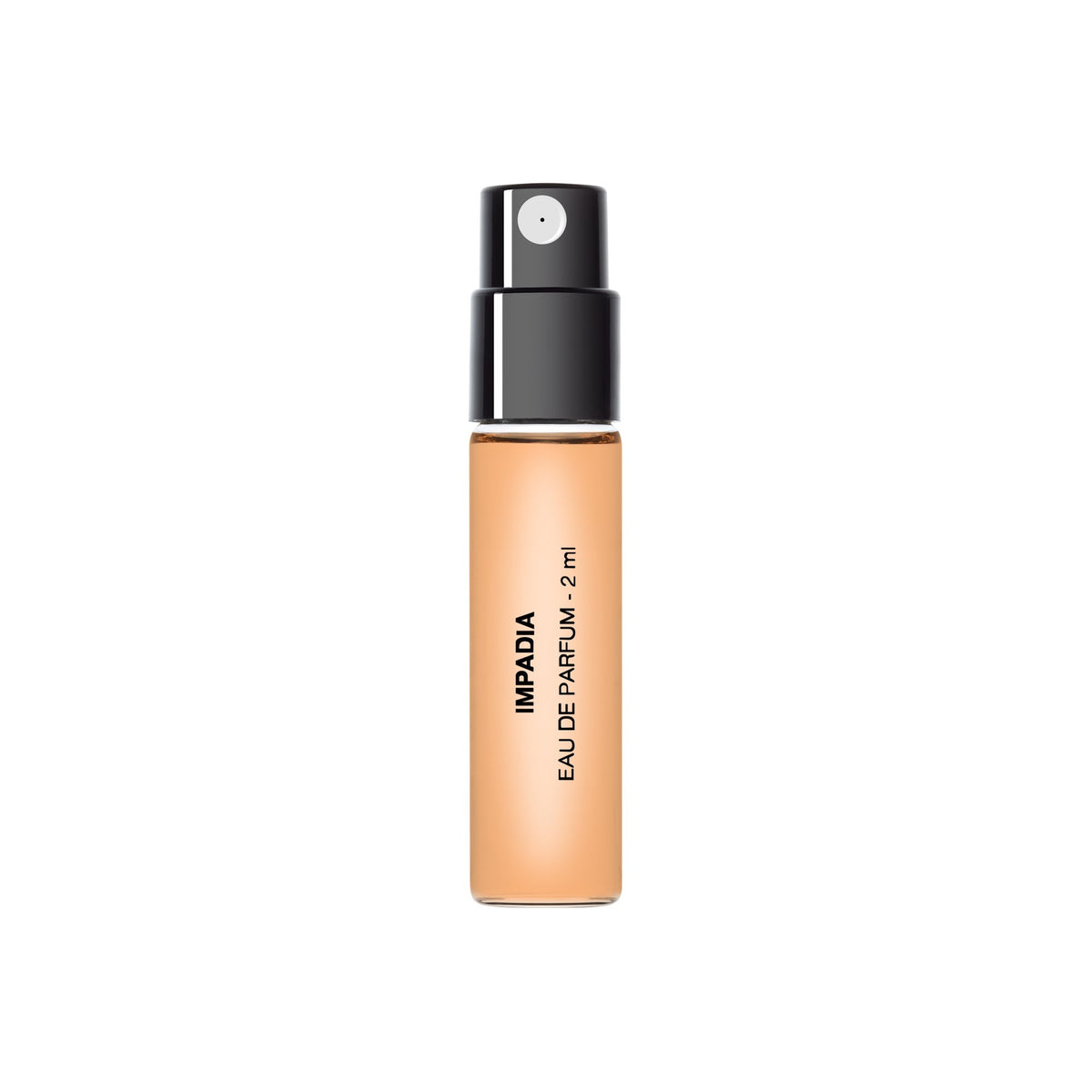 BDK Parfums Impadia muestra 2ml de lado con nombre del producto