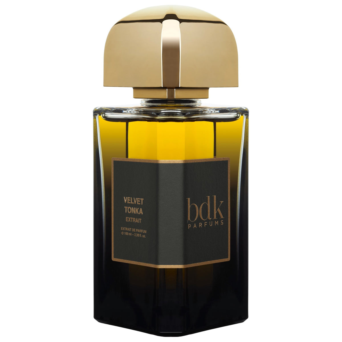 BDK Parfums Velvet Tonka Extrait 100ml frasco lateral con logo bdk
