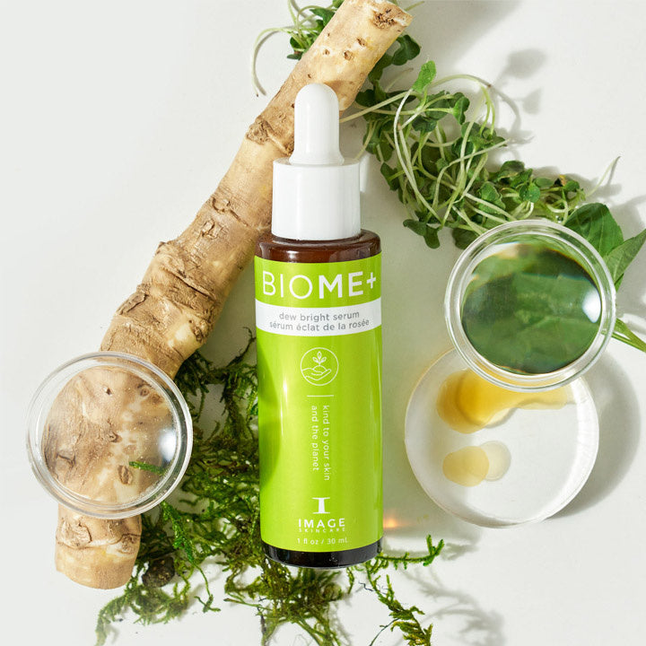Image Skincare BIOME+ Dew Bright Serum envase