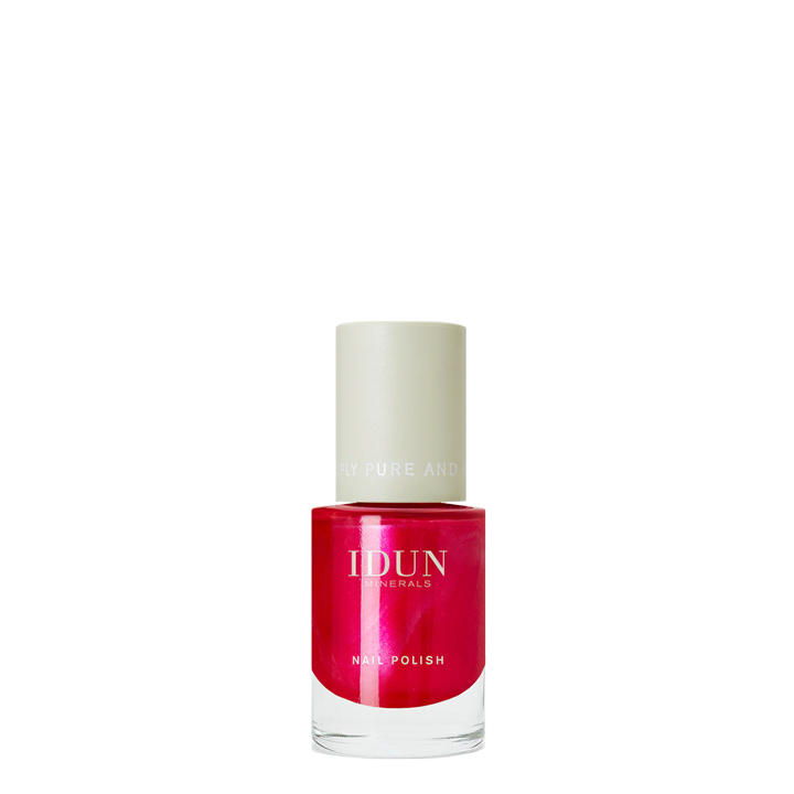 Idun Minerals Nail Polish cinnober