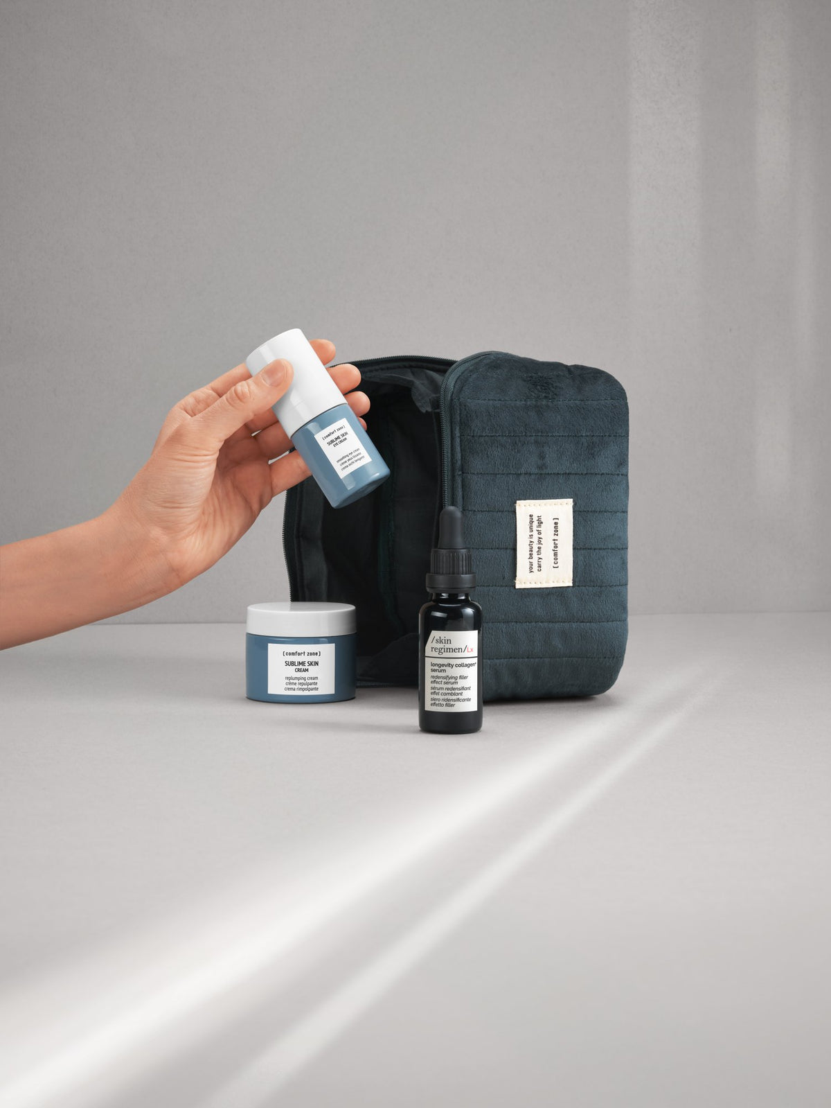 Comfort Zone Timeless Beauty Ritual ambiente tres