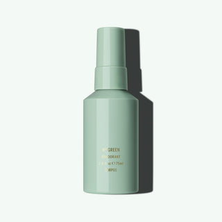 Corpus Naturals Deodorant Spray No. Green flacon op mintgroen