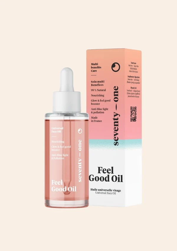 SeventyOne Percent Feel Good Oil envase