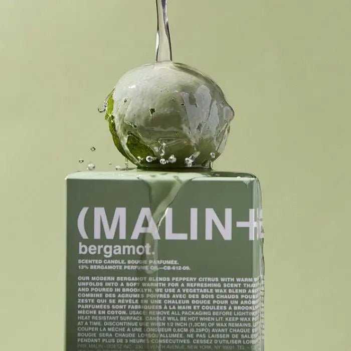 Malin+Goetz Vela perfumada - Bergamot envase