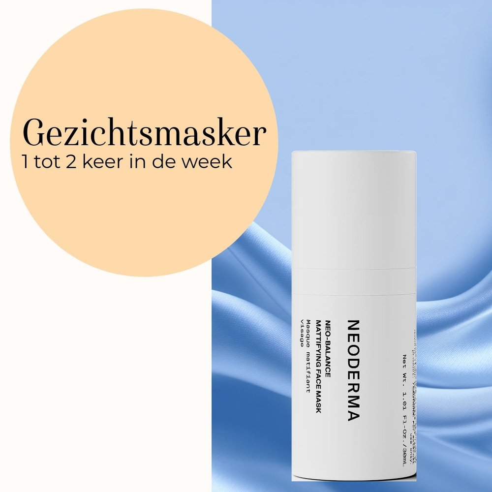 Neoderma Neo-Balance Mattifying Face Mask gebruiksadvies