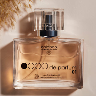 Oolaboo OOOO de Parfum 01 flacon van 50 ml met droogbloemen