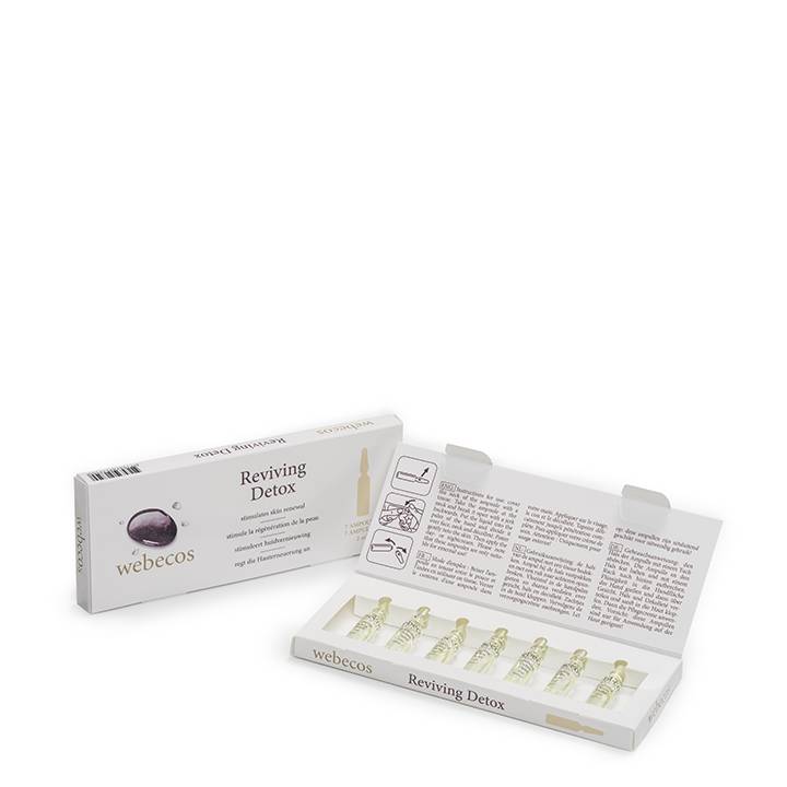 Webecos Ampolletas Detox Revitalizantes 7 uds.