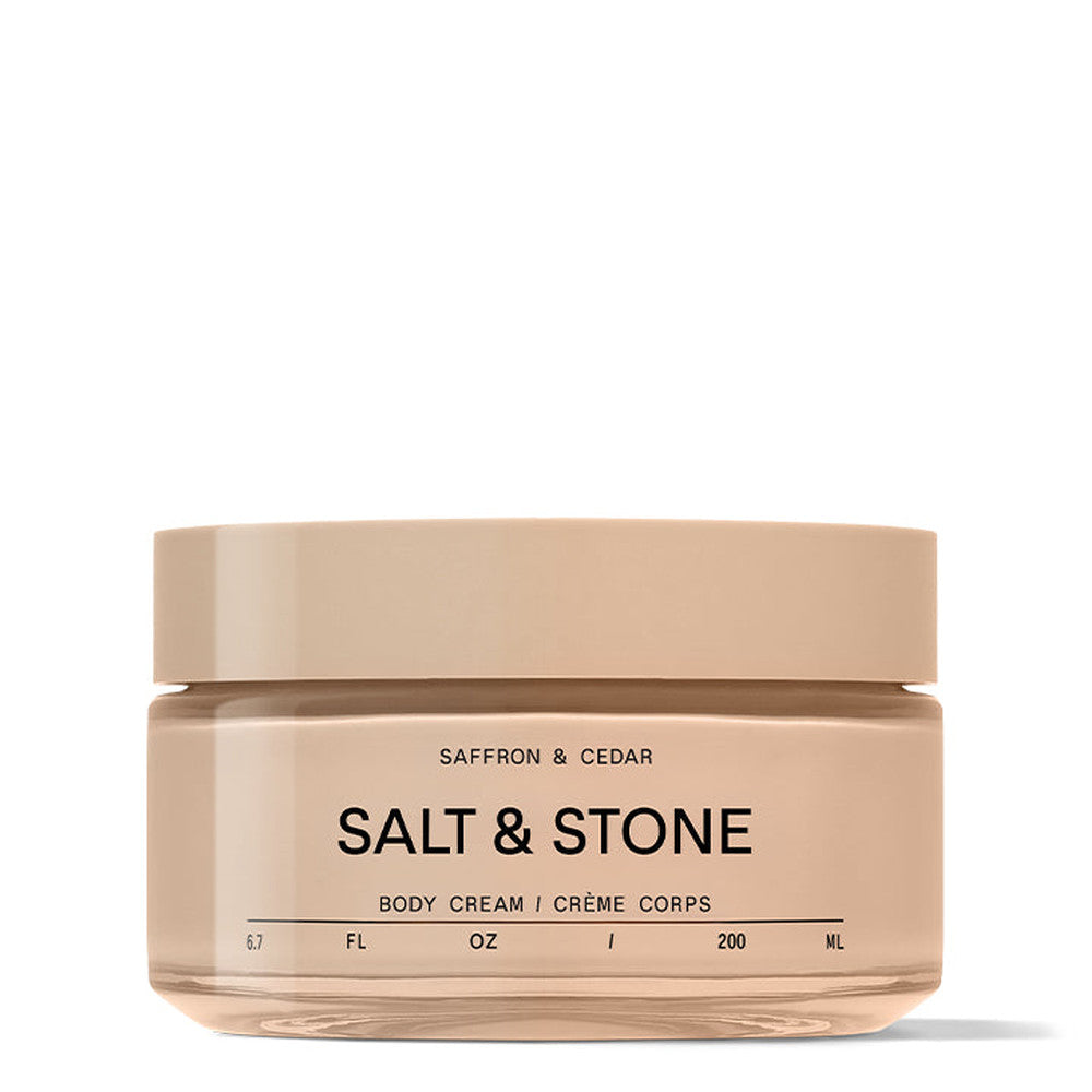 Salt & Stone Crema corporal - Azafrán & Cedro 200ml