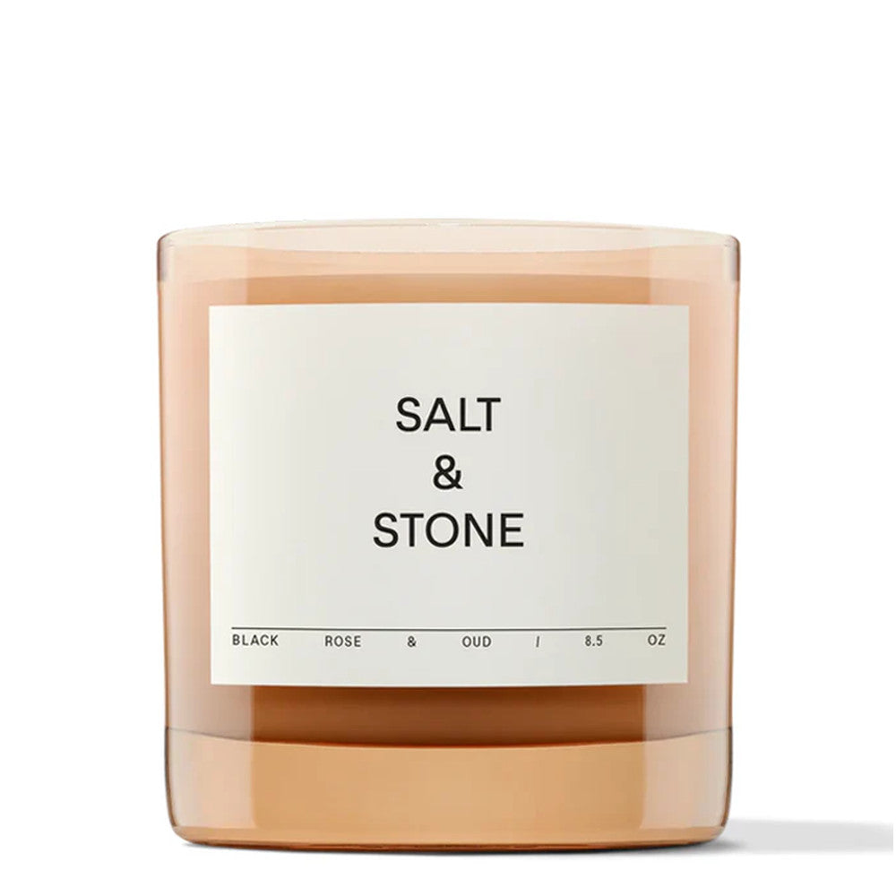 Salt & Stone Vela perfumada - Black Rose & Oud 240 g