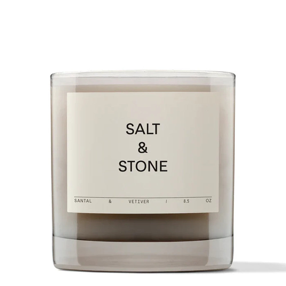 Salt & Stone | Geurkaars - Santal & Vetiver 240 gr