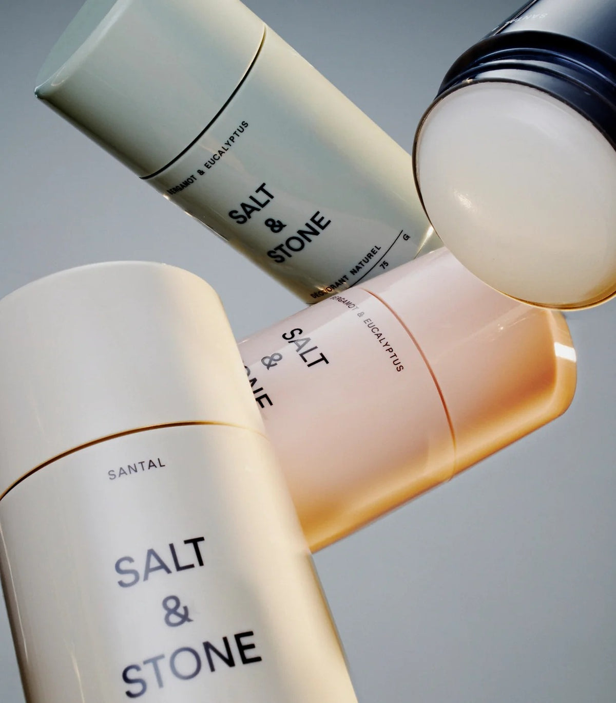 Salt & Stone Natural Deodorant - Santal & Vetiver textura