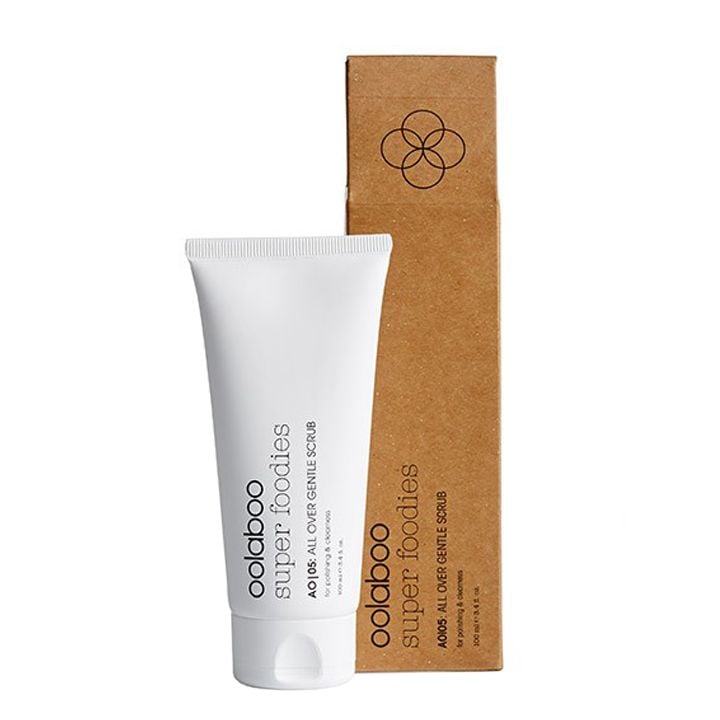 Oolaboo Super Foodies All Over Gentle Scrub tubo con caja