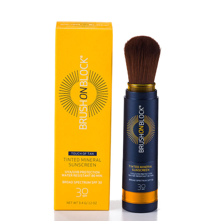Brush on Block Touch Of Tan - SPF 30 Mineral con Color